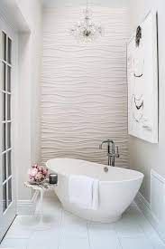 Wavy Bathroom Tiles Design Ideas