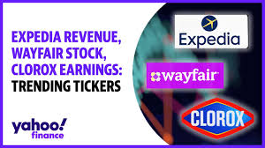 expedia revenue wayfair stock clorox