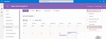 sharepoint group calendar web part