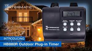 outdoor digital plug in timer
