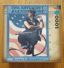 Check spelling or type a new query. Rosie The Riveter Norman Rockwell Saturday Evening Post 1000pc Puzzle For Sale Online Ebay