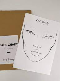 face chart makeup real beauty studio