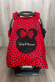 Minnie Mouse Inspired Car Seat Cover