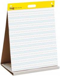 Post It Super Sticky Tabletop Easel Pad 20 X 23 Inches 20 Sheets Pad 1 Pad 563prl Portable White Premium Self Stick Flip Chart Paper With
