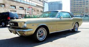 Sauterne Gold 1966 Ford Mustang Paint