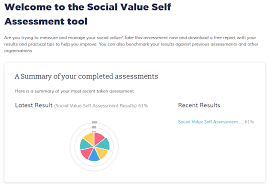 Social Value Self Assessment Tool Social Value Uk