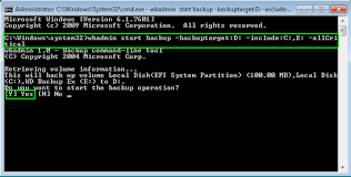 data backup using cmd in windows 10