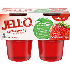 jell o original gelatin snacks