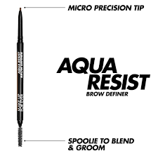 aqua resist waterproof eyebrow definer