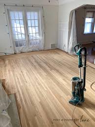 the floor sanding process refinishing