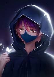 anime boy with mask hd wallpapers pxfuel