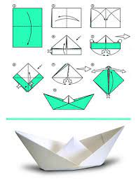 Как сделать кораблик из бумаги разными способами | Пикабу