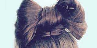 In order to make this complicated hairstyle, all you will need to do is leave one strand on the side when making the bun. Easy Bow Hairstyles You Should Flaunt This Season