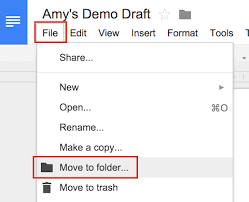 shared folder on google drive