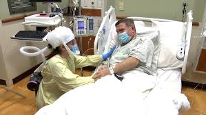 nurse reunites with dad treated