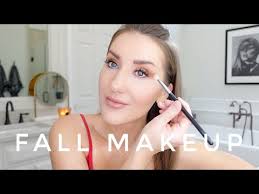 fall glam everyday makeup tutorial so