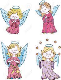 See more ideas about angel, angel pictures, angel art. Funny Kids Angels Set Of Color Vector Illustrations Royalty Free Cliparts Vectors And Stock Illustration Image 14744807