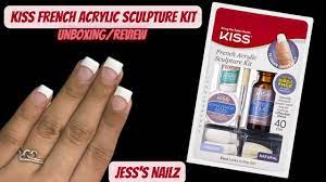 kiss french acrylic sculpture kit
