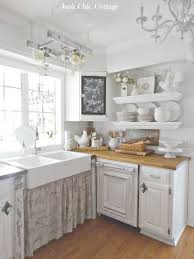 how to design a shabby chic kitchen