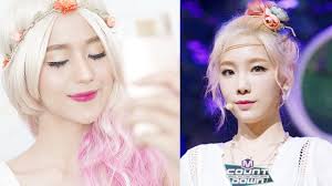 snsd taeyeon party inspired makeup