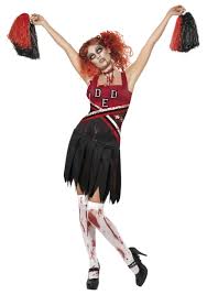 zombie cheerleader costume halloween