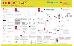 hisense ap55023hr1gd quick setup guide