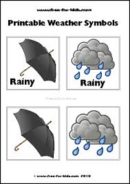 Free Printable Weather Symbols