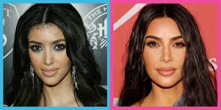 kim kardashian s beauty evolution