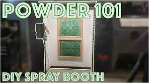 diy spray booth build
