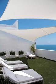 patio shade sails covers tensioned