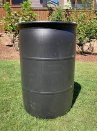 55 Gallon Plastic Barrels Drums