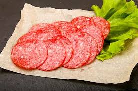 salami calories and nutrition 100g