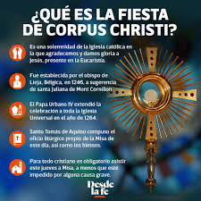 JMJ 2023 Lisboa - ¿Qué es la fiesta de Corpus Christi? | Facebook