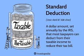standard deduction in ta and how it