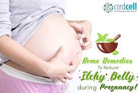 reduce itching belly during pregnancy