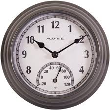 Buy Acurite Wall Clock Thermometer