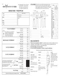 23 Printable Size Chart Forms And Templates Fillable