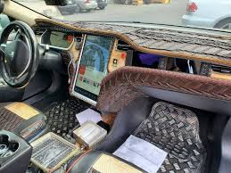 Top gear reviews the tesla model x. Crocodile Dundee Would Be Proud Of This Tesla Model S Custom Interior Carscoops