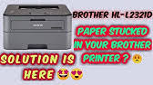 This tool enables you to switch the language of the printer driver* and scanner driver. Clearing Paper Jam Errors Hl2370dw Or Hll2350dw Youtube