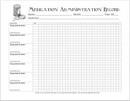 Free Printable Chart For Tracking Medicines Medication Log