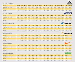 Babolat Junior Tennis Shoes Size Chart Best Picture Of