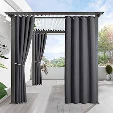 Ryb Home Patio Outdoor Curtains Uv