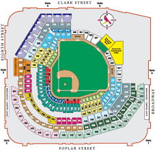 Seating Chart St Louis Cardinals Tickets