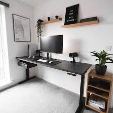 8 Ultimate Minimal Desk Setups tips - Minimal Desk Setups | Home studio desk,  Home office setup, Home office design gambar png
