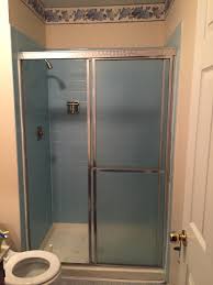 what does a framed shower door cost