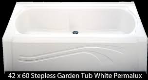 Better Bath White Permalux Garden Tub