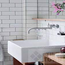 Liso Brillo White Bathroom Wall Tile