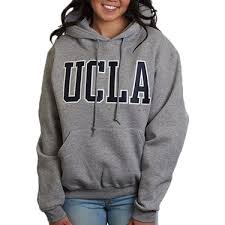 We use newest dtg technology to print on to hoodie. Ucla Store Ucla Classic Hooded Sweatshirt Grey