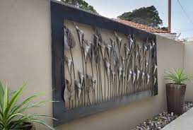 Outdoor Wall Art Metal Large Home