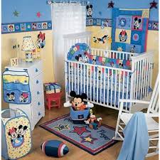 mickey mouse baby boy crib bedding